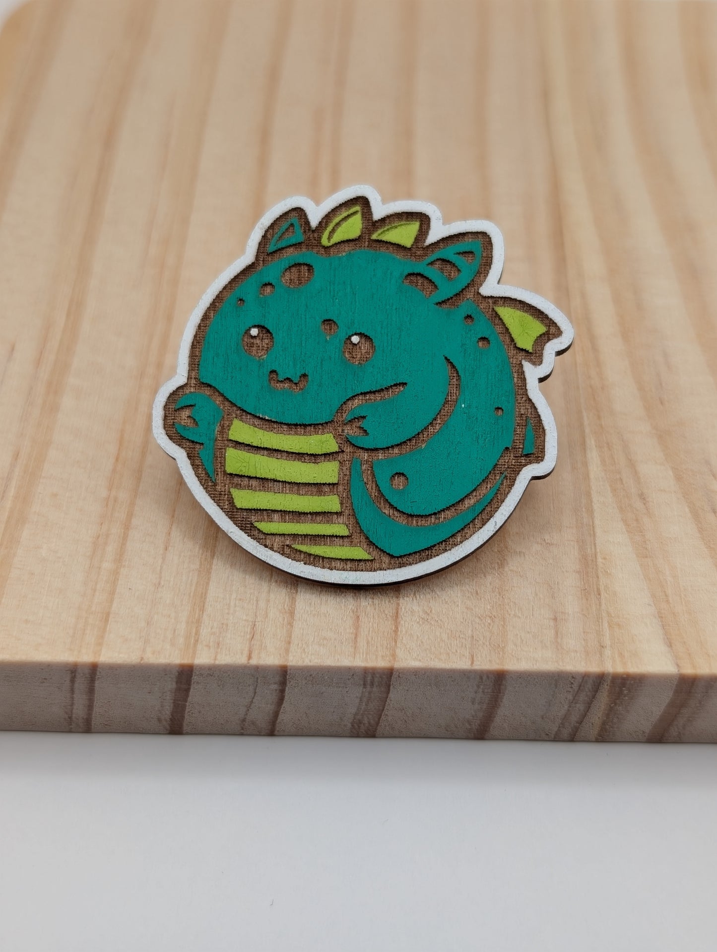 Green Dragon Pin