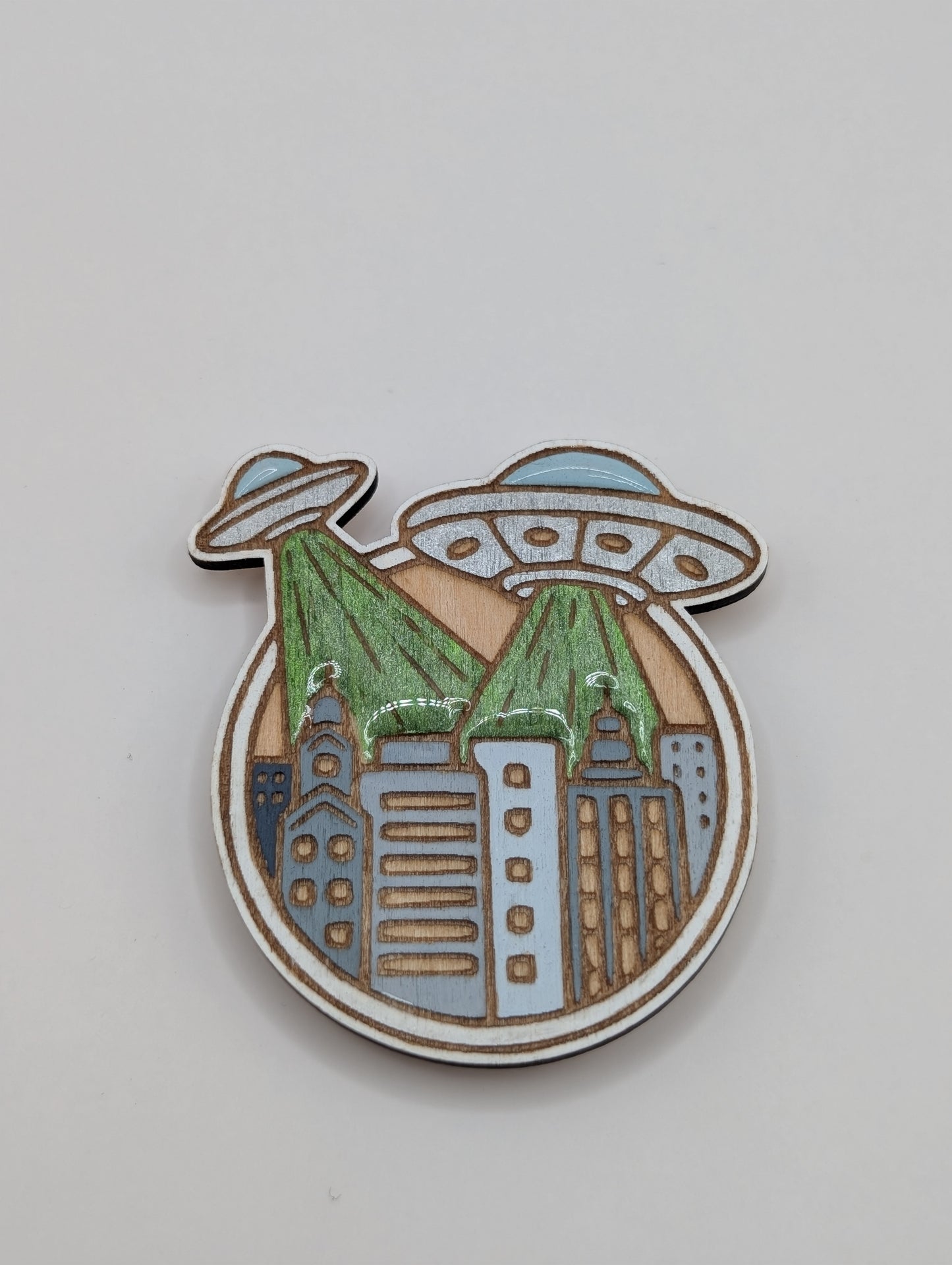Alien Attack Magnet