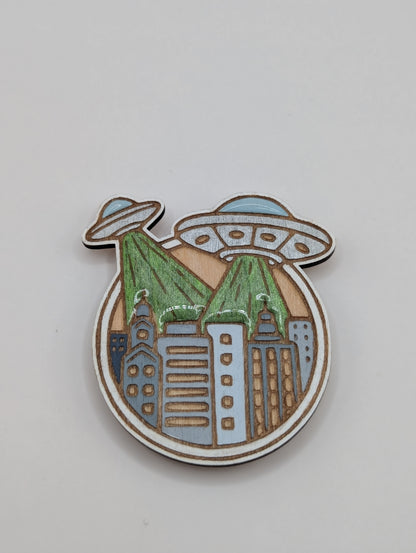 Alien Attack Magnet
