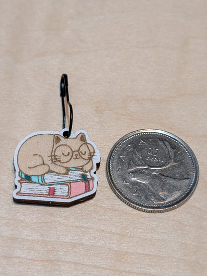 Bookish Stitch Markers