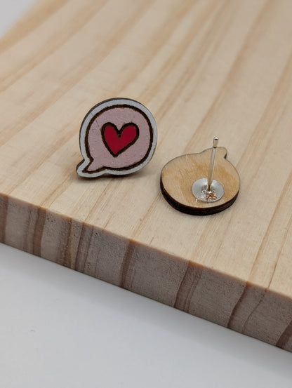 Love Language Studs