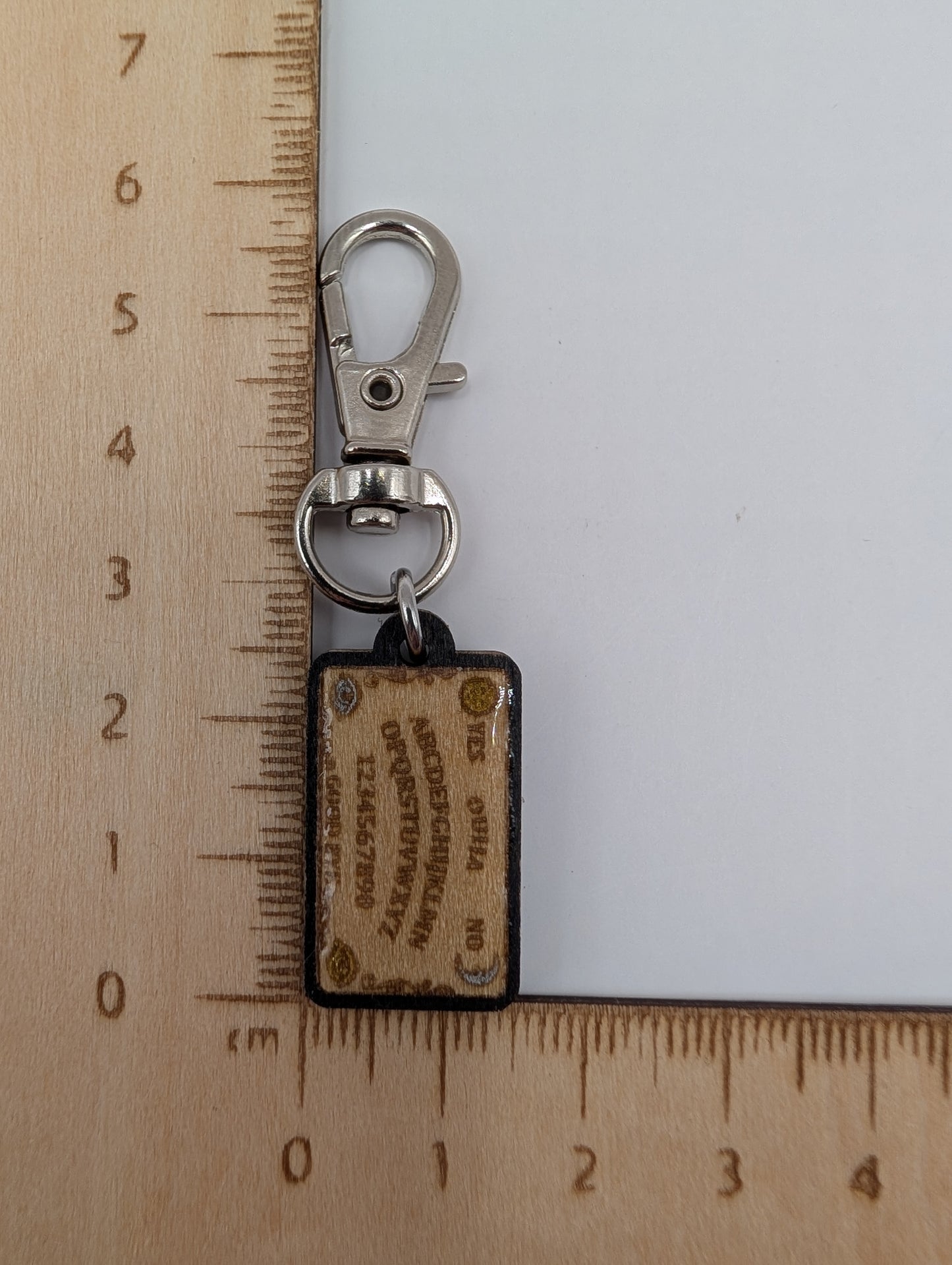 Ouija Zipper Pull