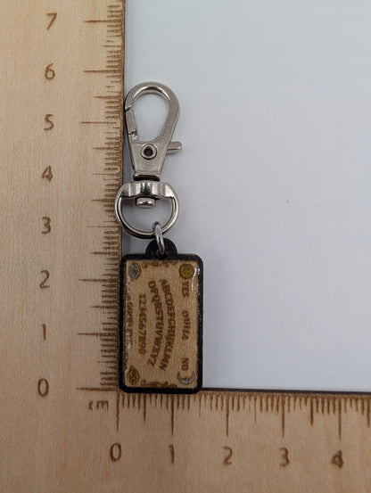 Ouija Zipper Pull