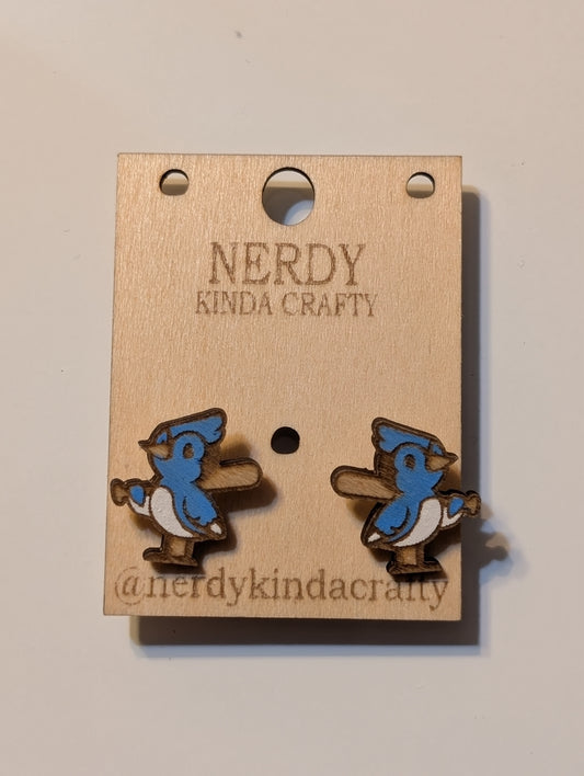 Blue Jay Studs