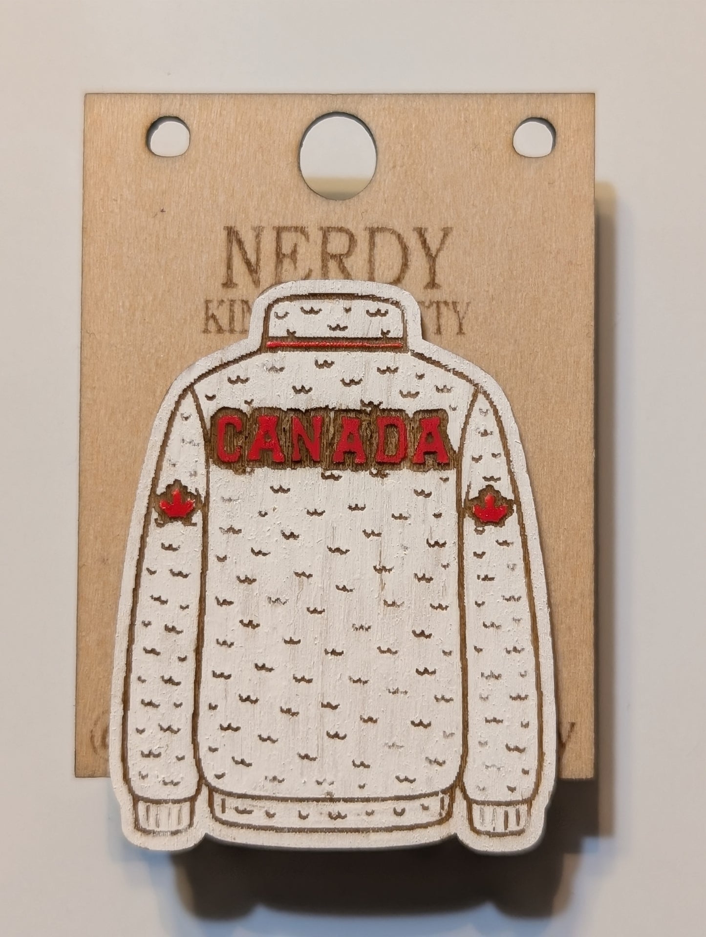 Canadian Fleece Pin