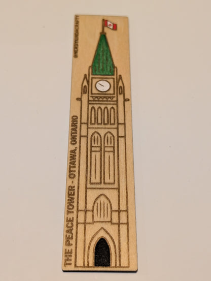 The Peace Tower Bookmark