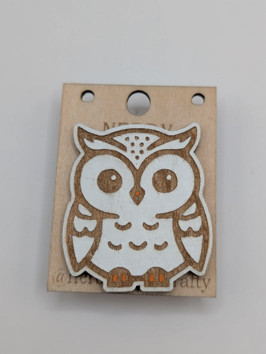 Snowy Owl Pin