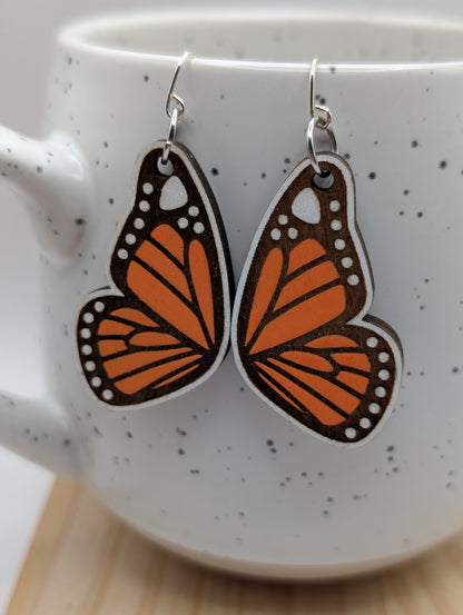 Monarch Butterfly Wing Dangles