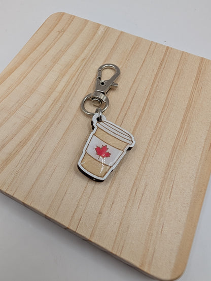 Canada Coffee Zipper Pull
