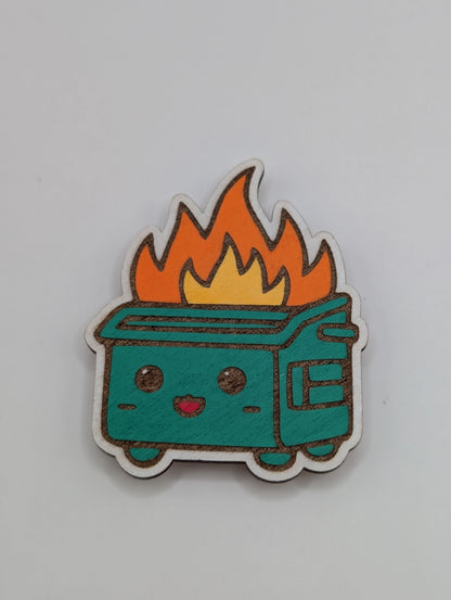 Dumpster Fire Magnet