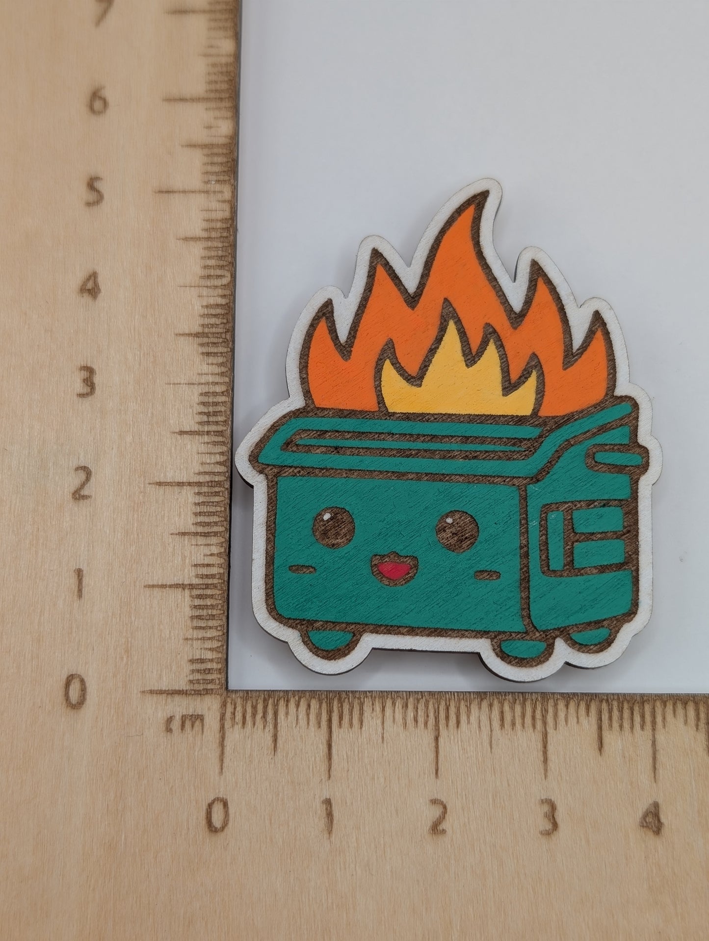 Dumpster Fire Magnet
