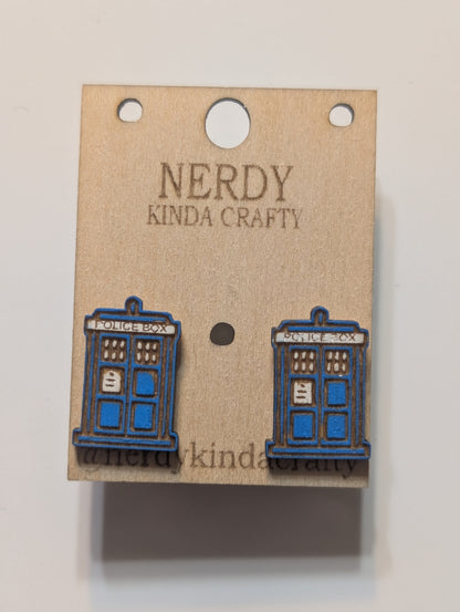 Police Box Studs