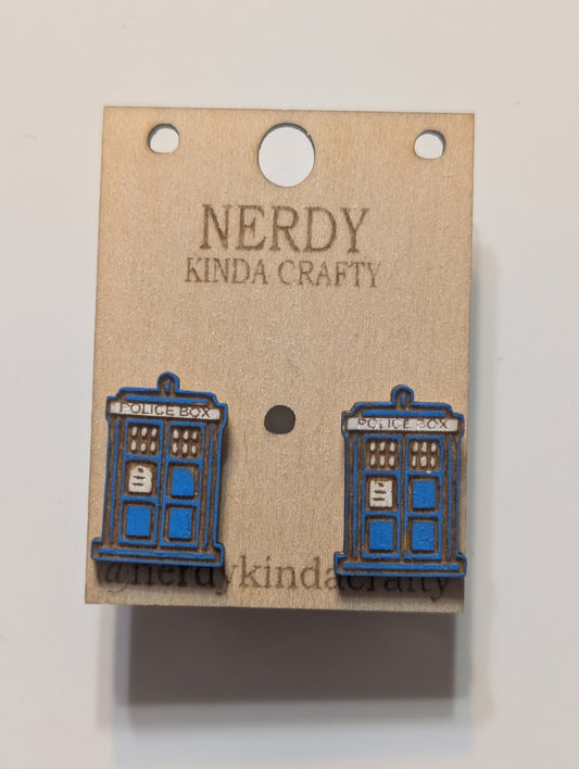 Police Box Studs