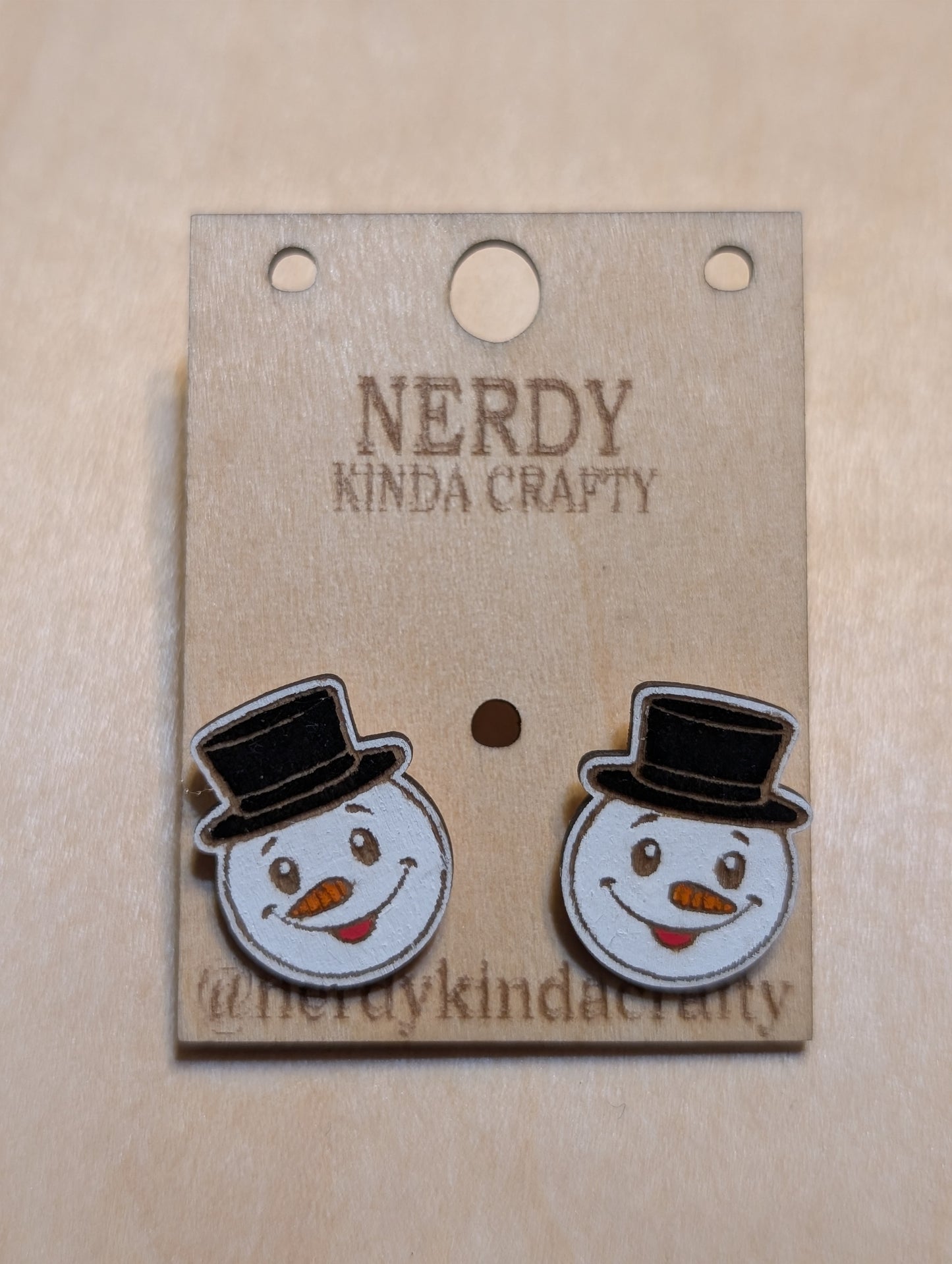 Snowman Studs