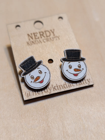 Snowman Studs