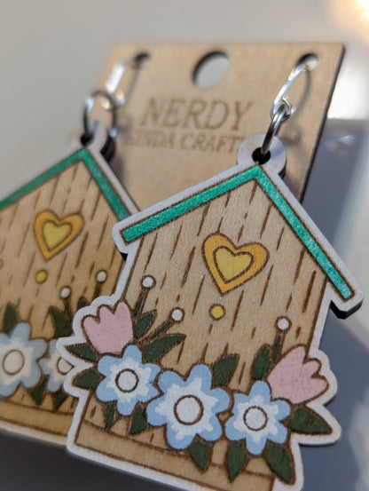 Birdhouse Dangles