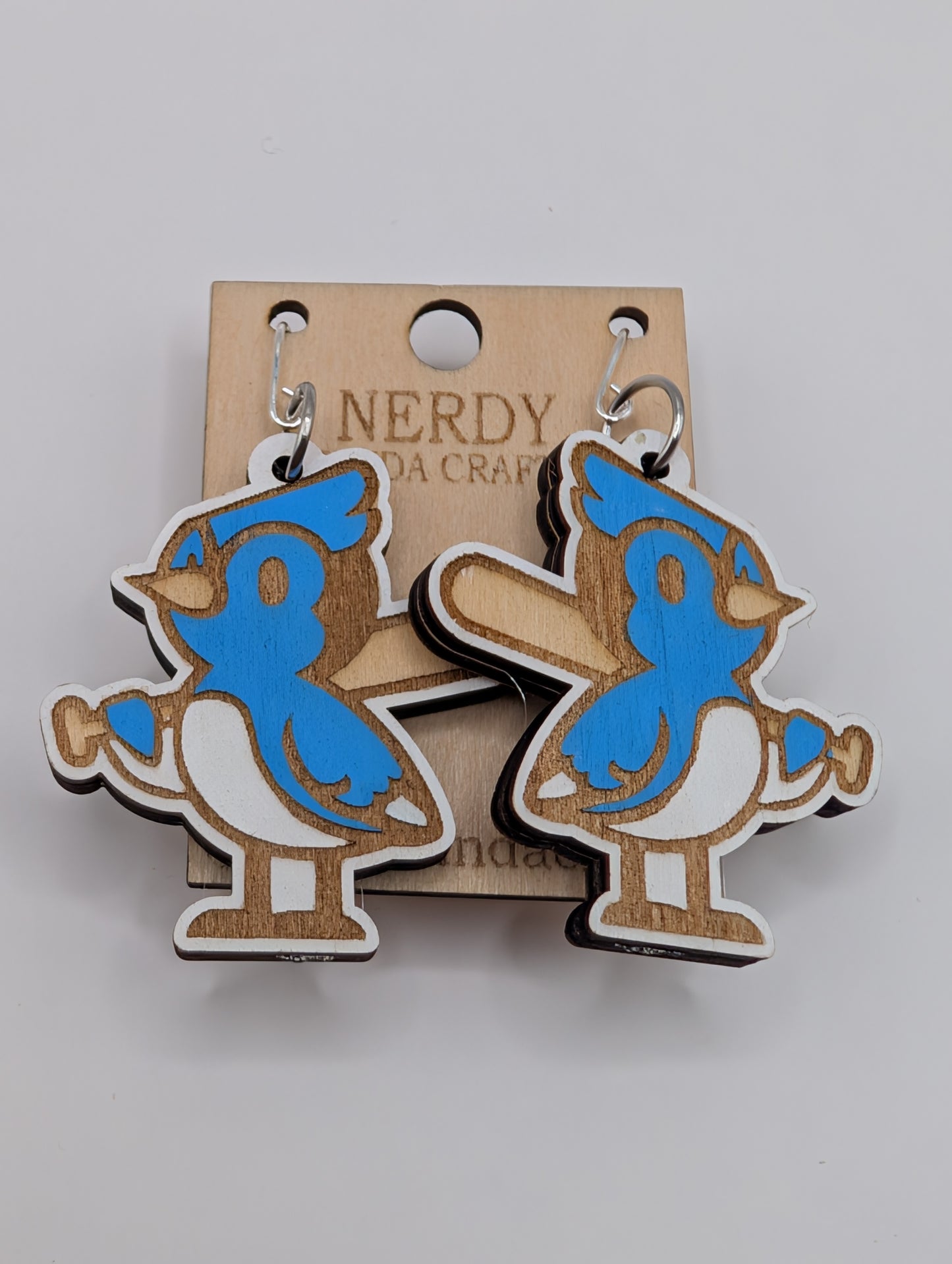 Baseball Blue Jay Dangles