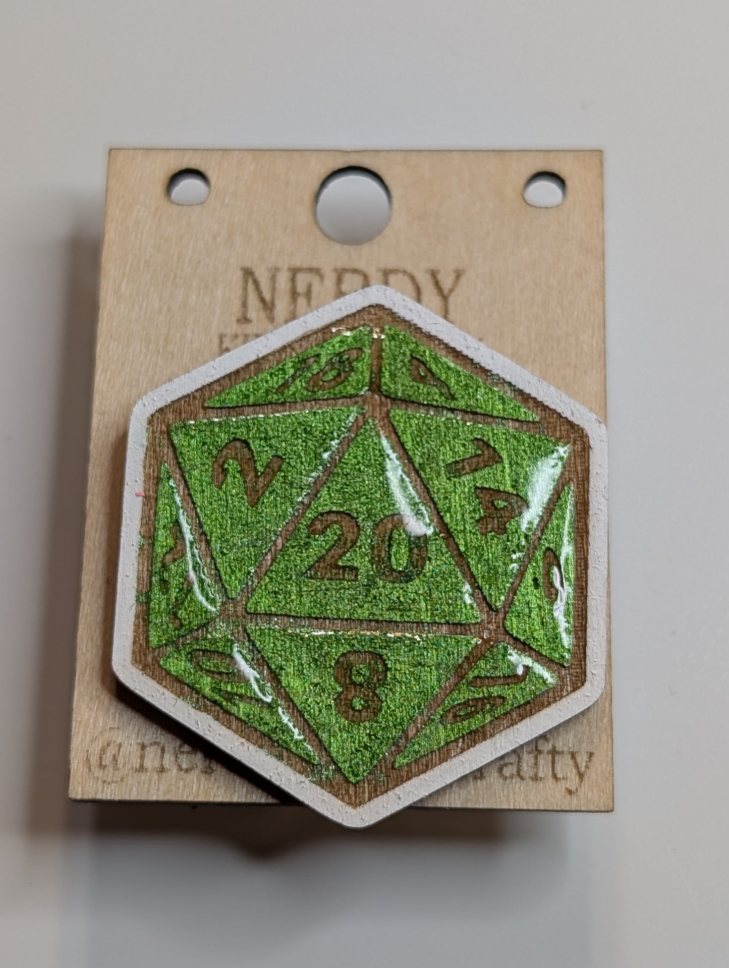 D20 Dice PIN