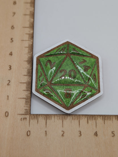 D20 Dice Magnet