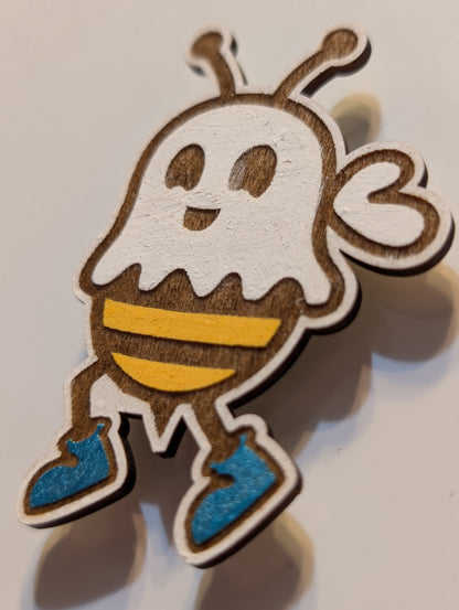 Blue-Footed-Boo-Bee Magnet