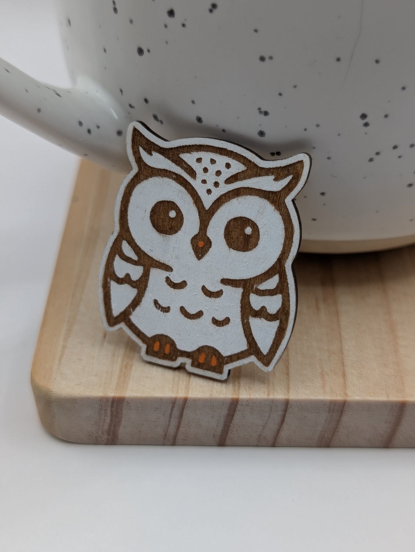 Snowy Owl Pin