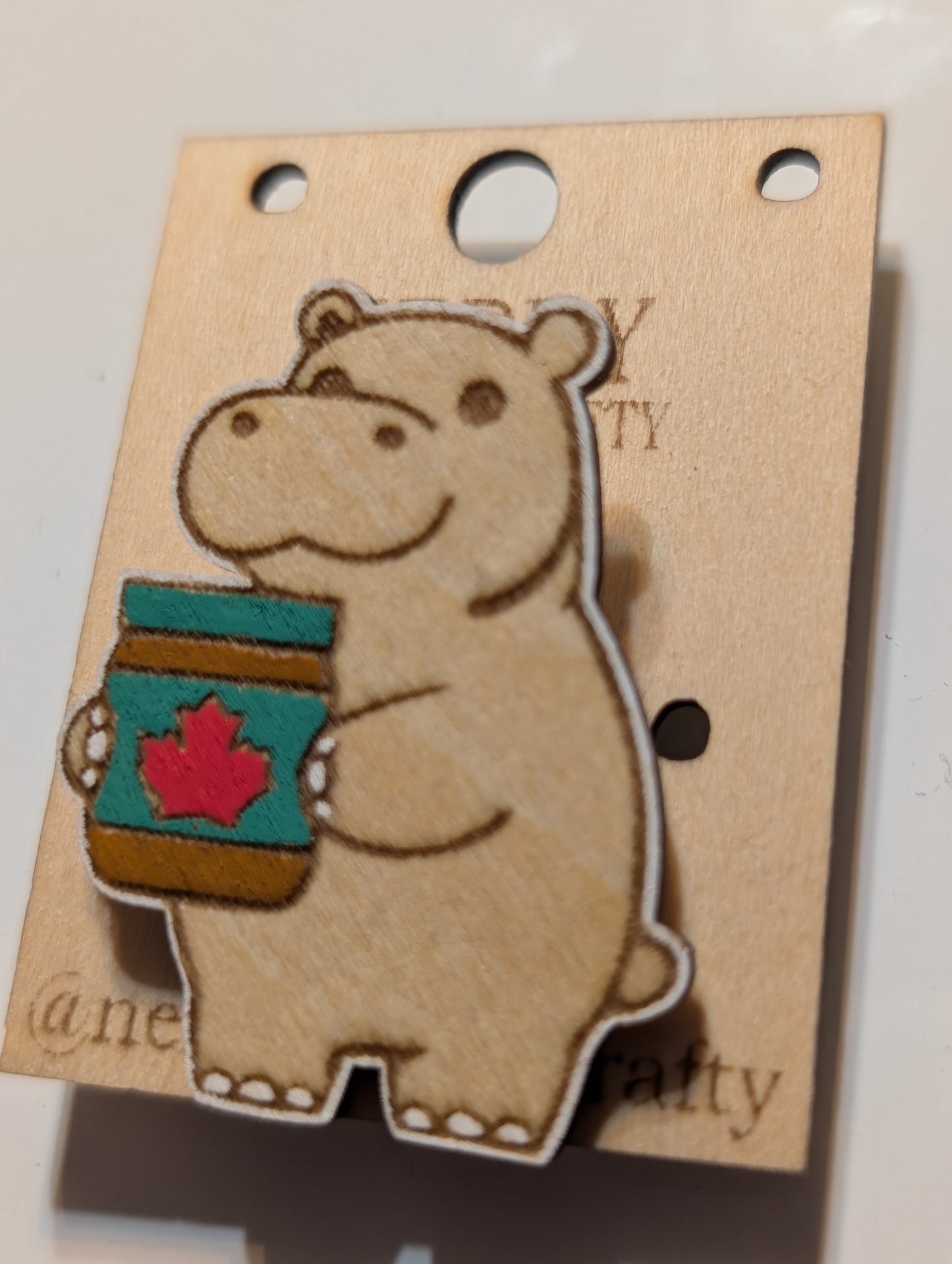 House Hippo Pin
