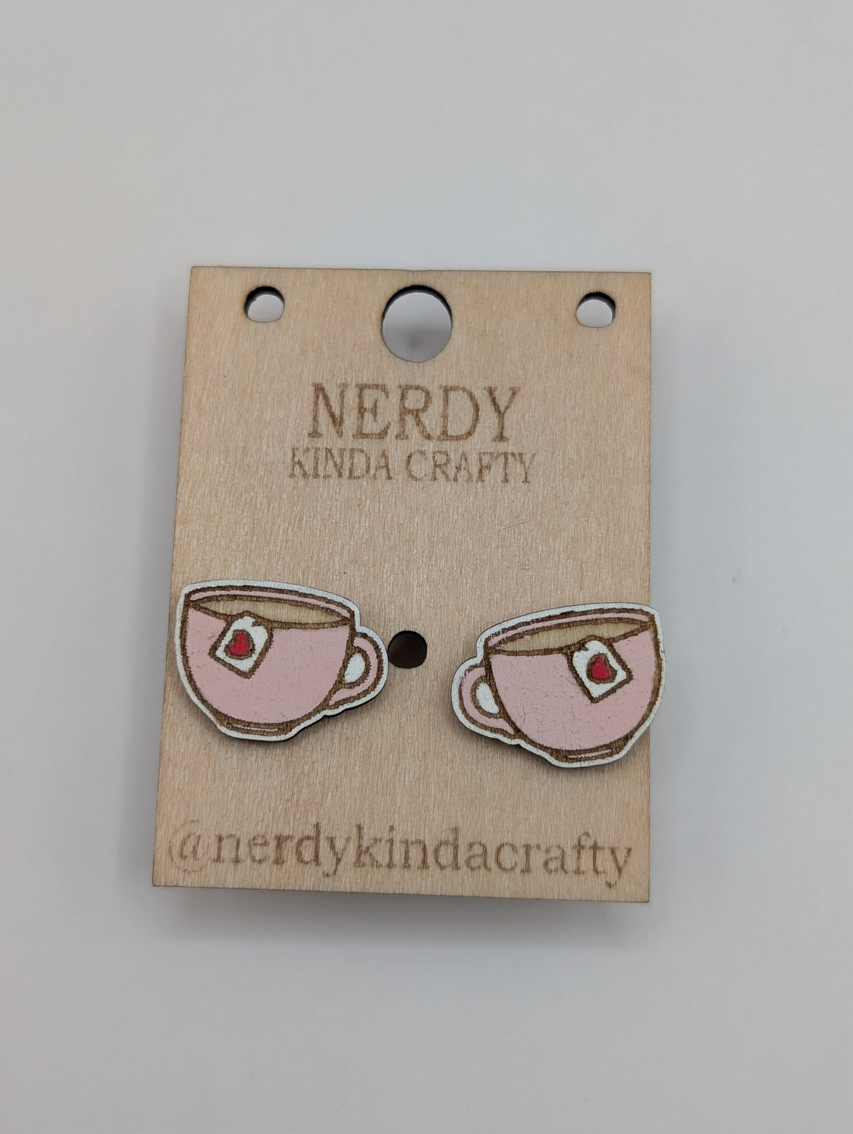 Tea Cup Studs