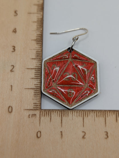 Pendentifs de dés D20