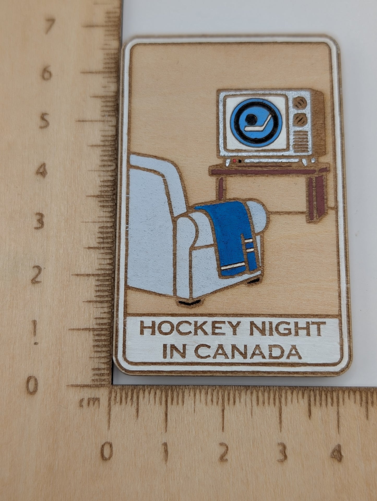 Aimant Vintage Hockey Night in Canada - 1952 - 1998