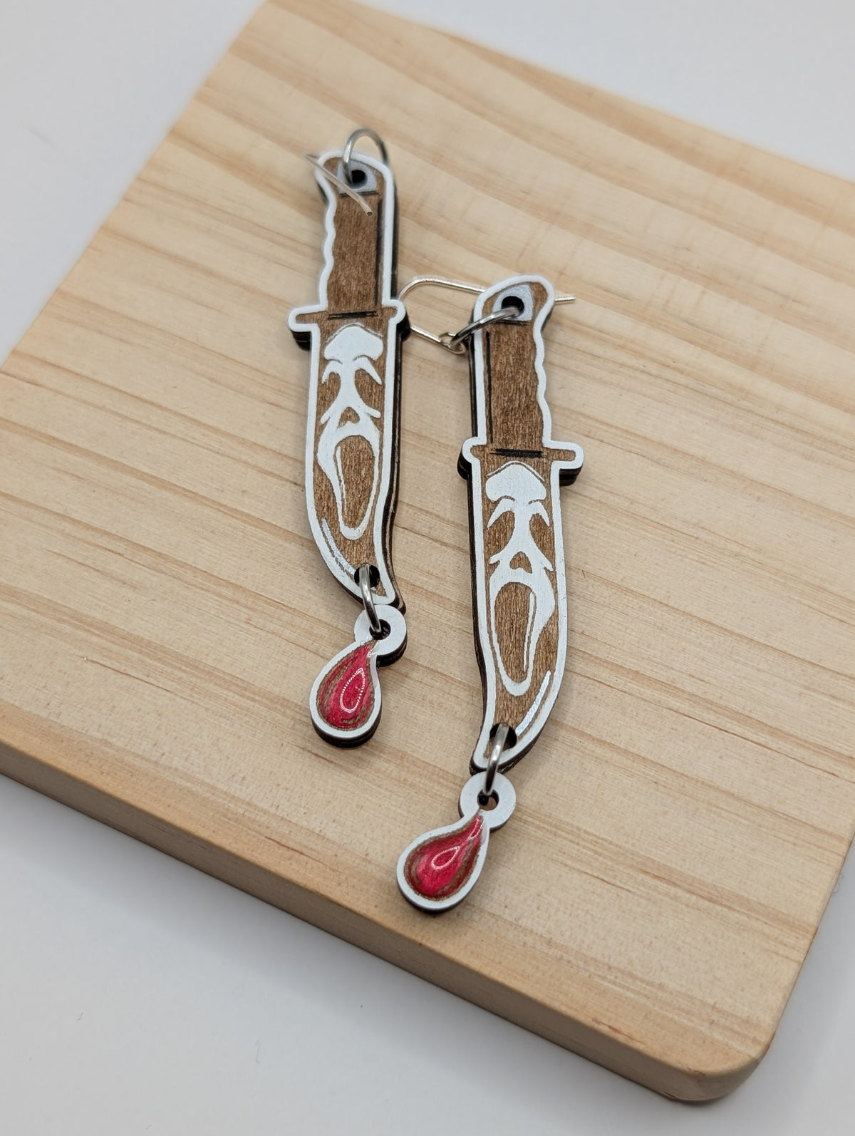 Ghostface Inspired Dangles