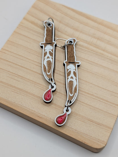 Ghostface Inspired Dangles