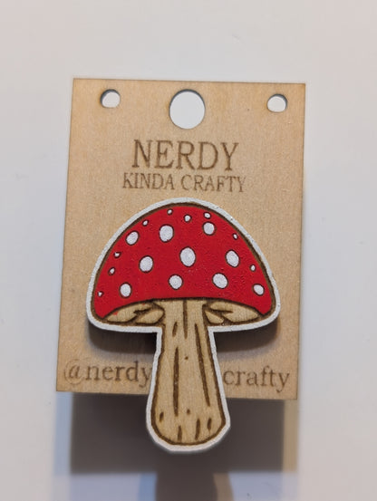 Mushroom Pin