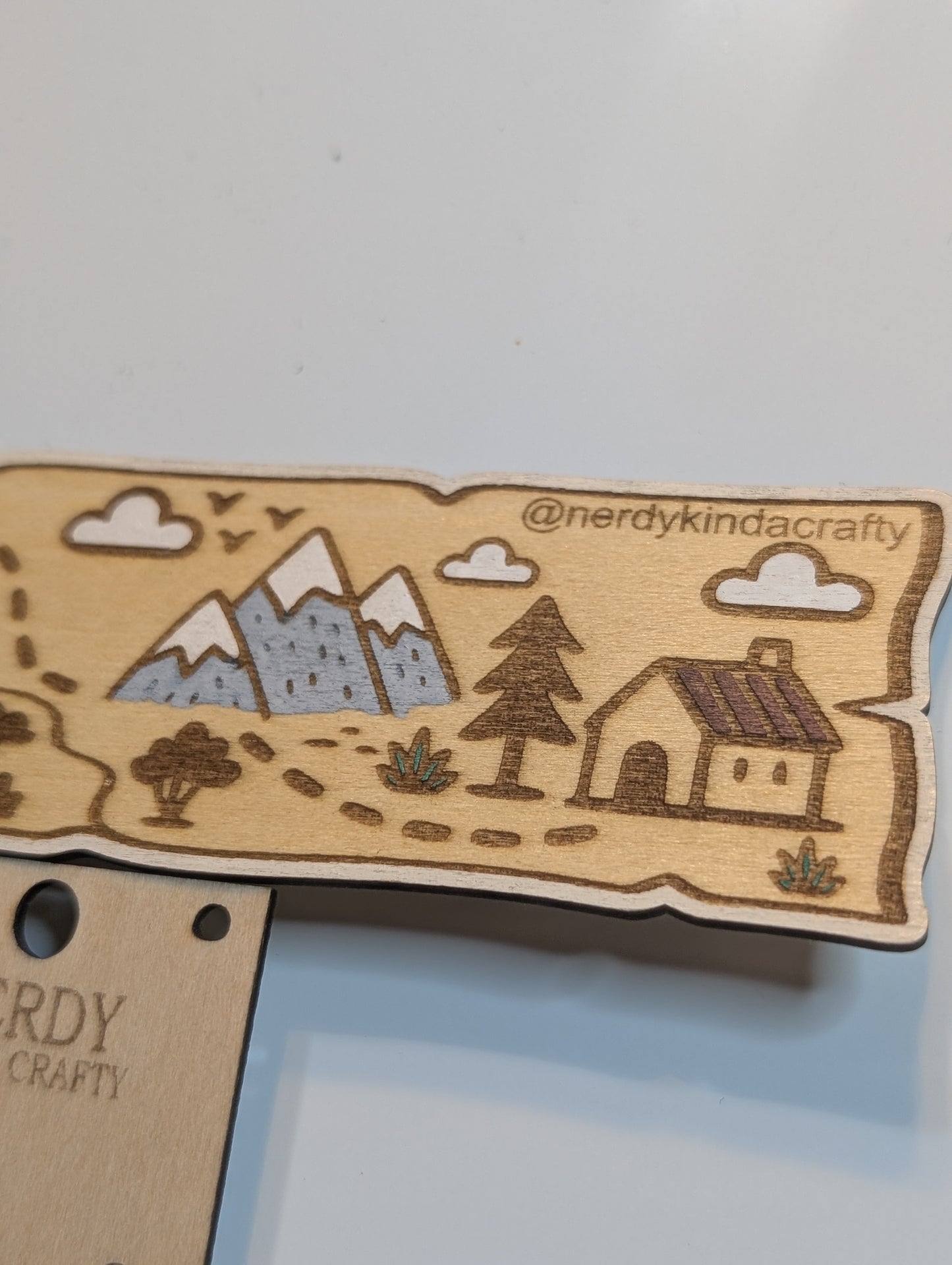 Fantasy Map Bookmark