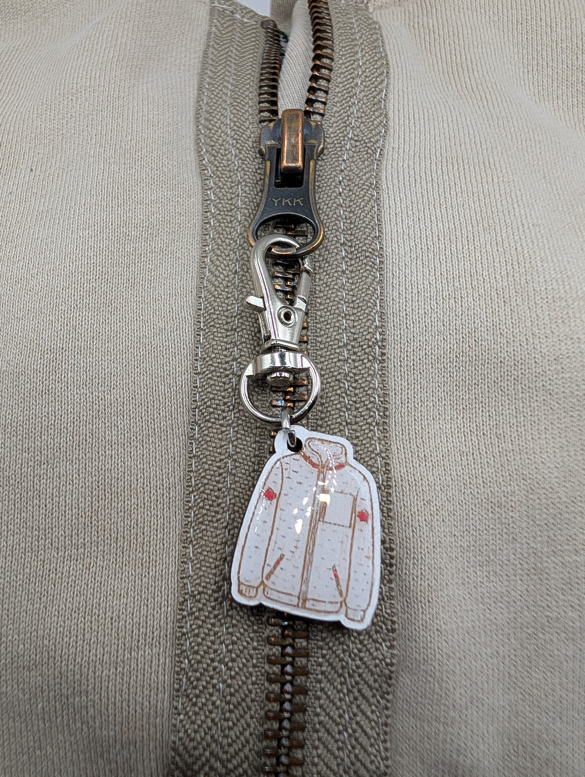 Canadian Fleece Zipper Pull