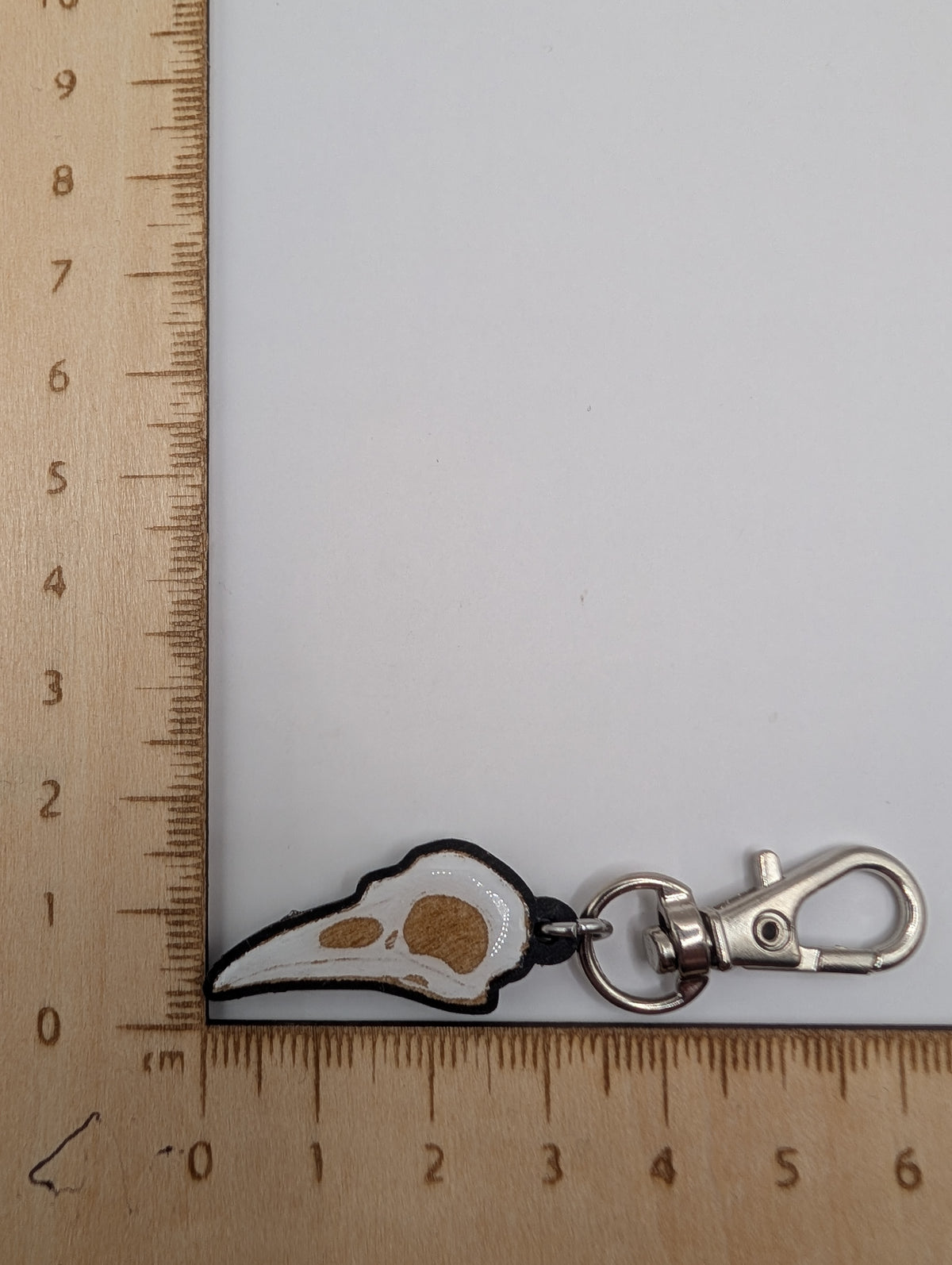 Raven Zipper Pull