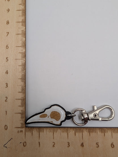 Raven Zipper Pull