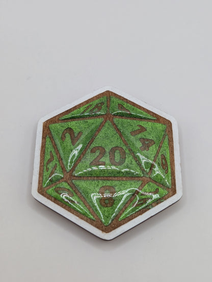 D20 Dice Magnet