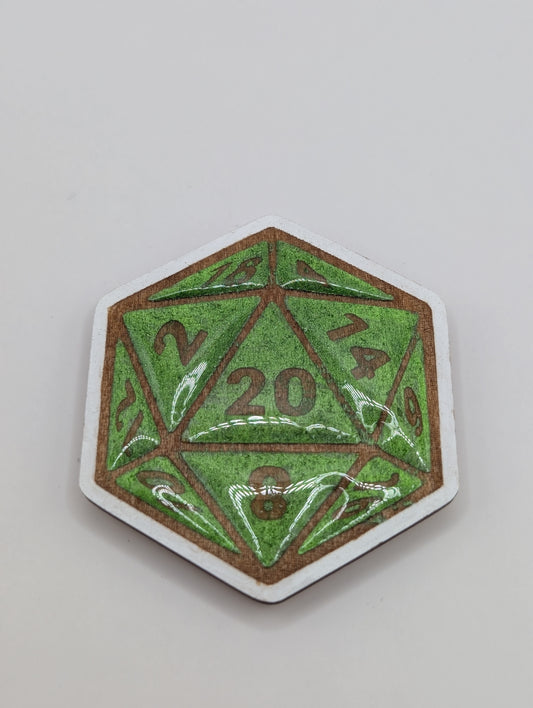 D20 Dice Magnet