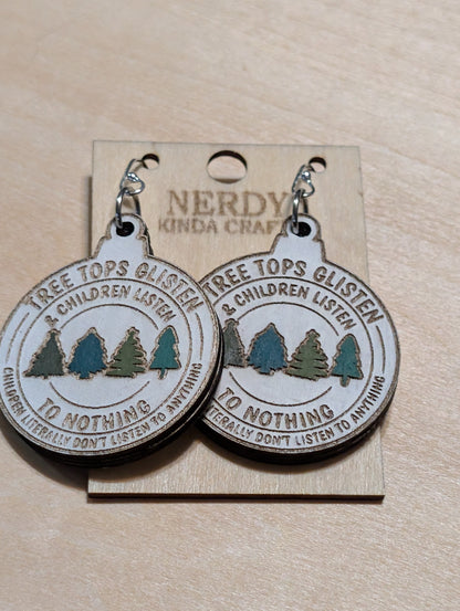 Tree Tops Glisten Dangles