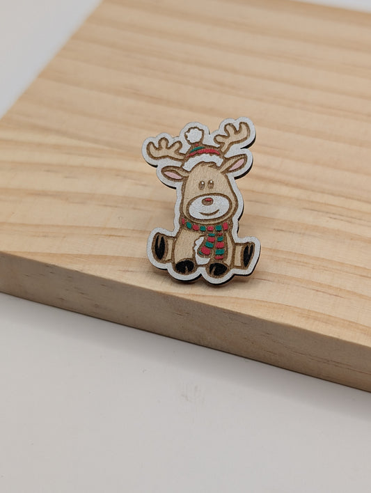 Reindeer Pin