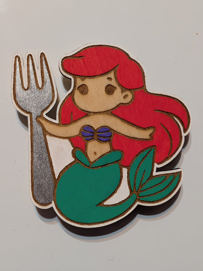 Giant Fork Mermaid Magnet