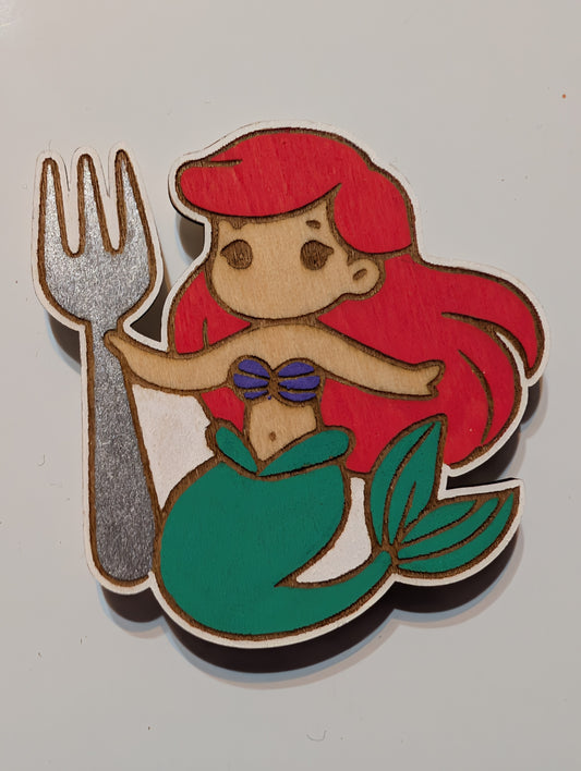 Giant Fork Mermaid Magnet