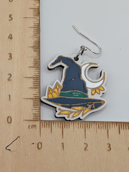 Witchy Moon Dangles