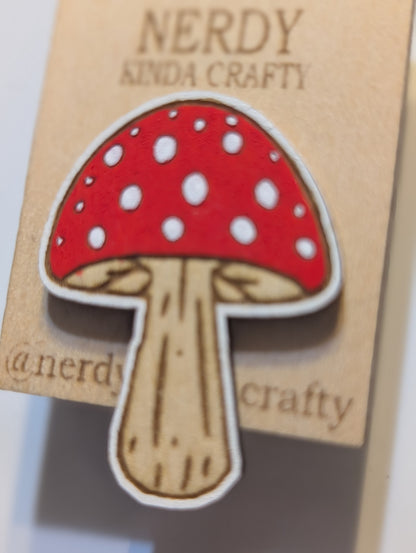 Mushroom Pin