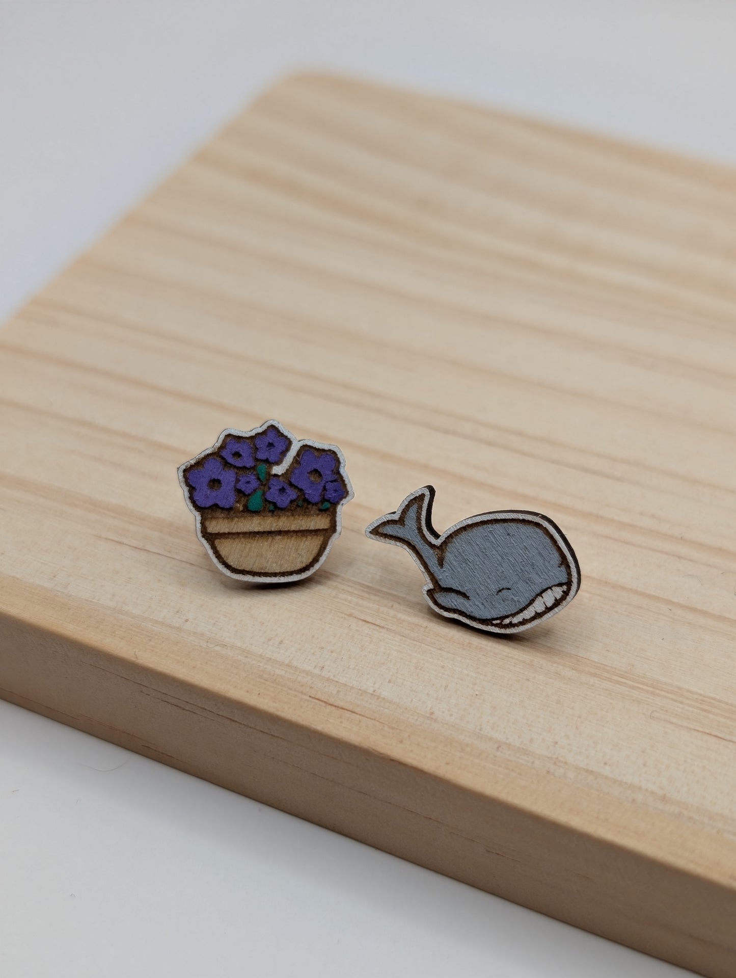 Clous Baleine et Pétunia