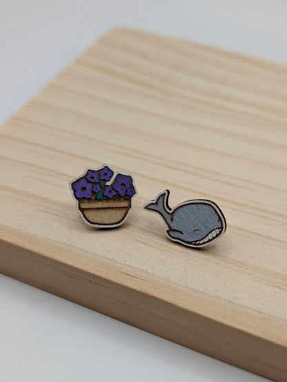 Clous Baleine et Pétunia