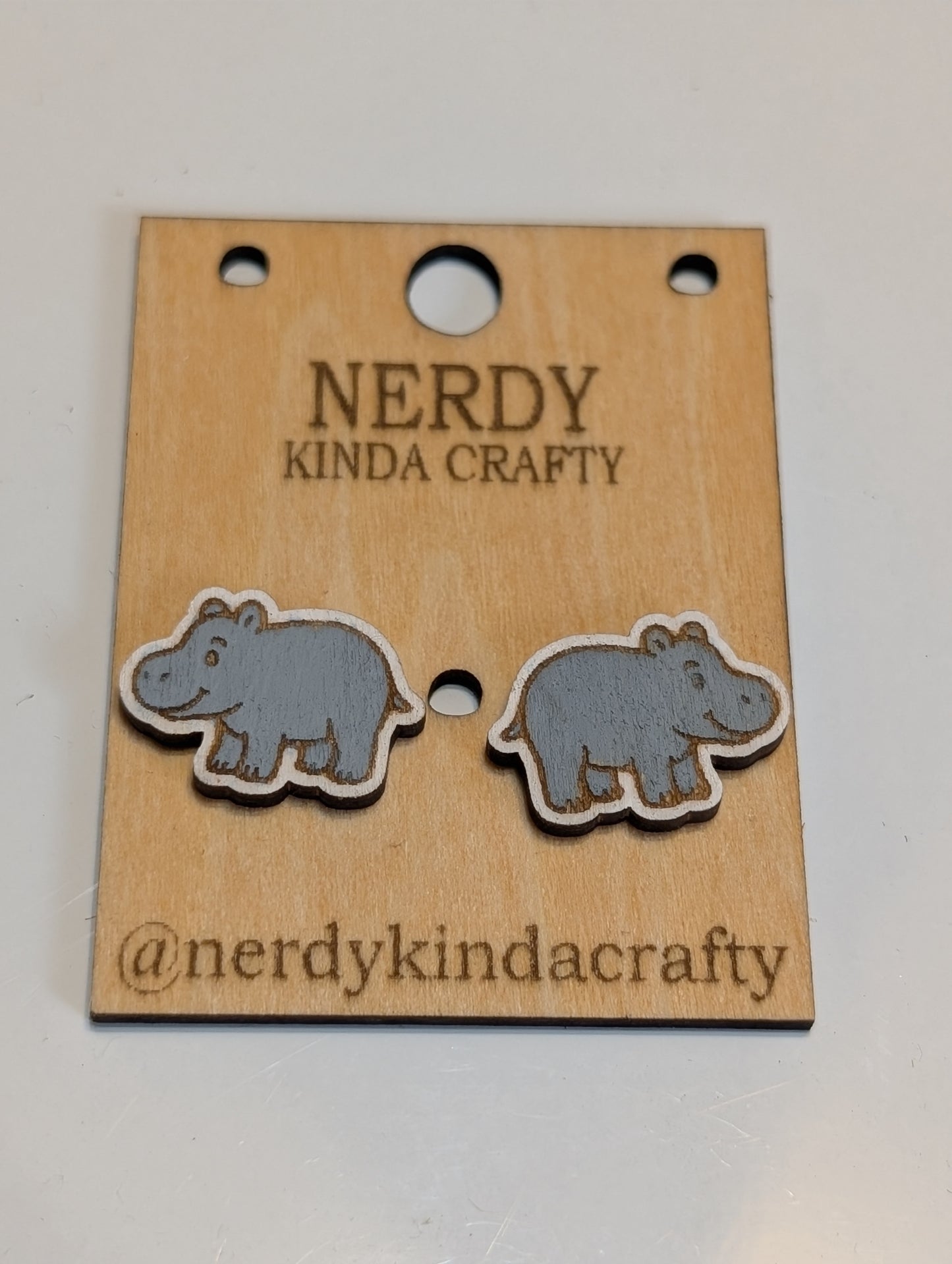 House Hippo Studs