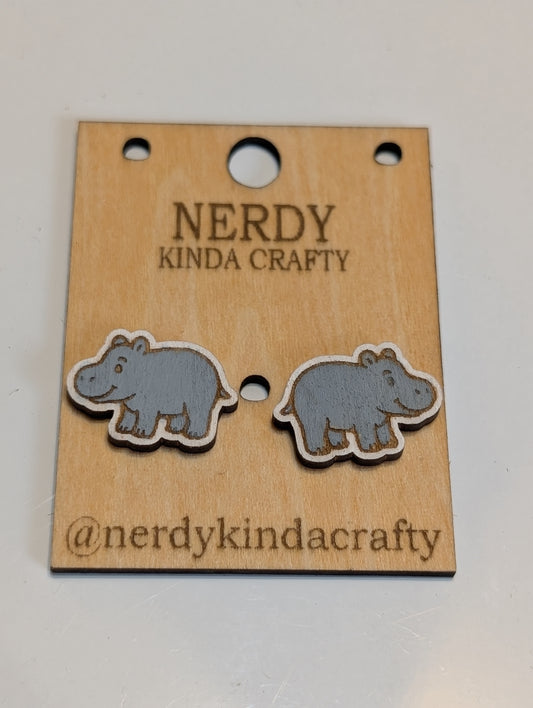 House Hippo Studs