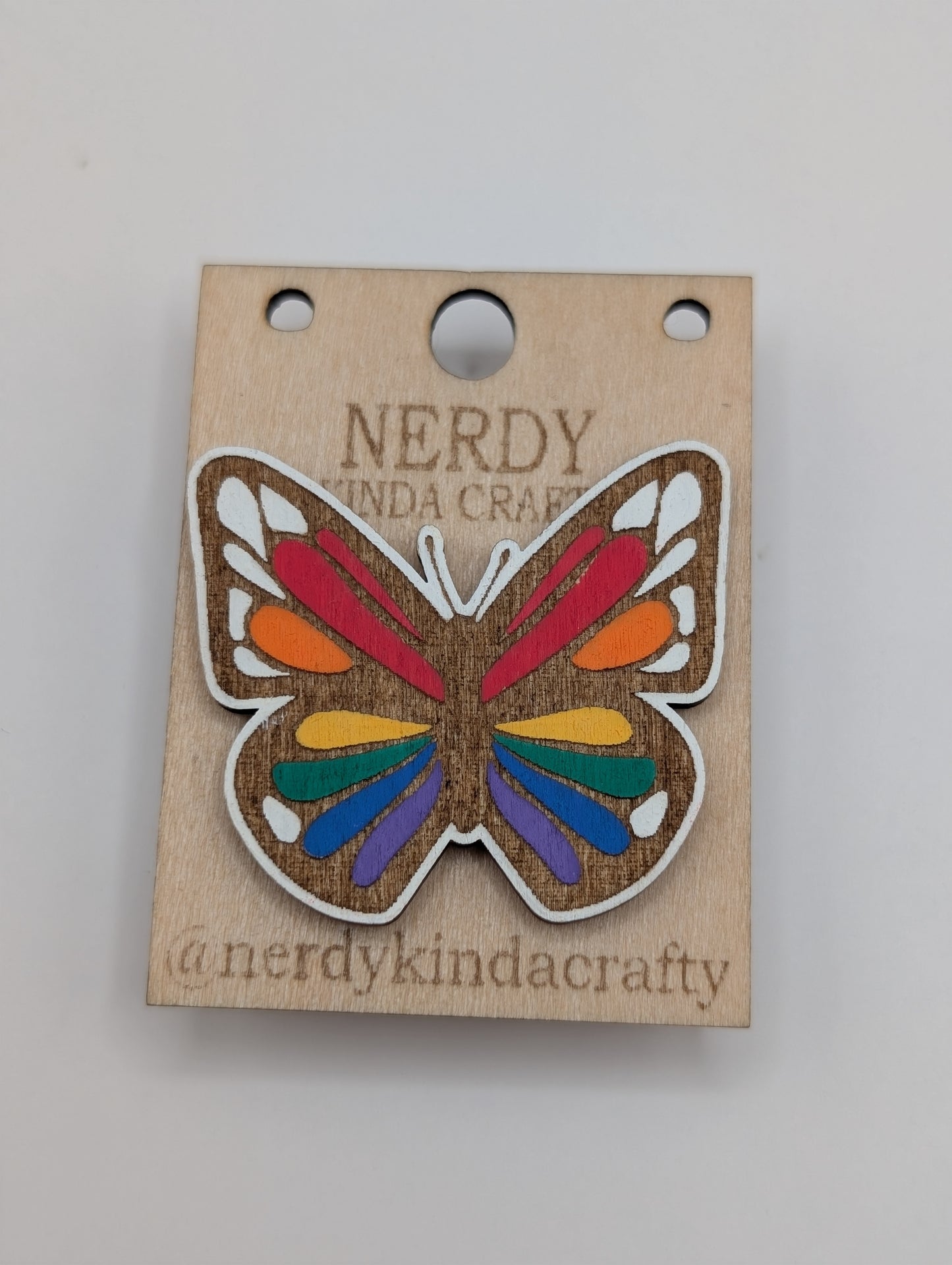 Épingle Papillon Fierté Arc-en-Ciel