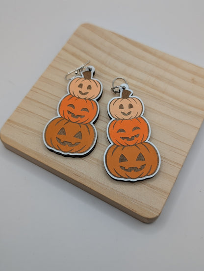 Jack O'Lantern Stack Dangles